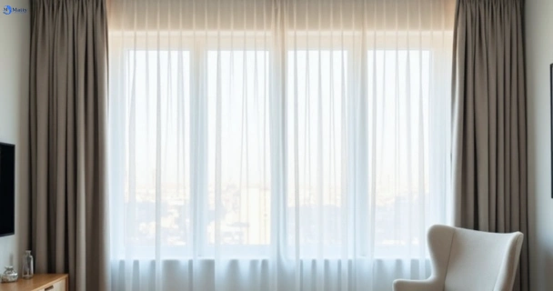 Restored vibrant drapes in attwood-vic QLD after Matty Curtain Cleaning